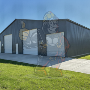 The Iron-Run 50′ x 65′ x 16′